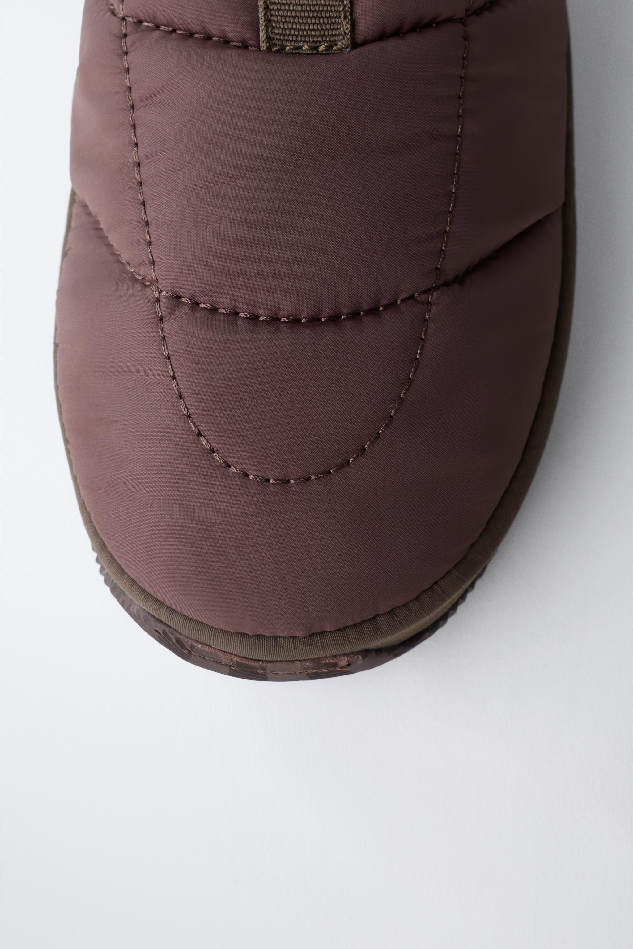 PANTOUFLES MATELASSÉES